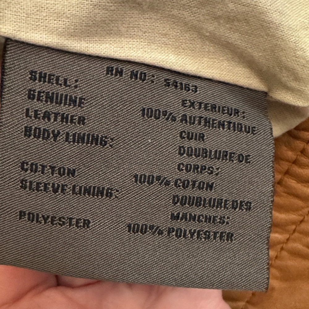 Elegant Brown Leather Jacket for Women - Picture 4 of 5